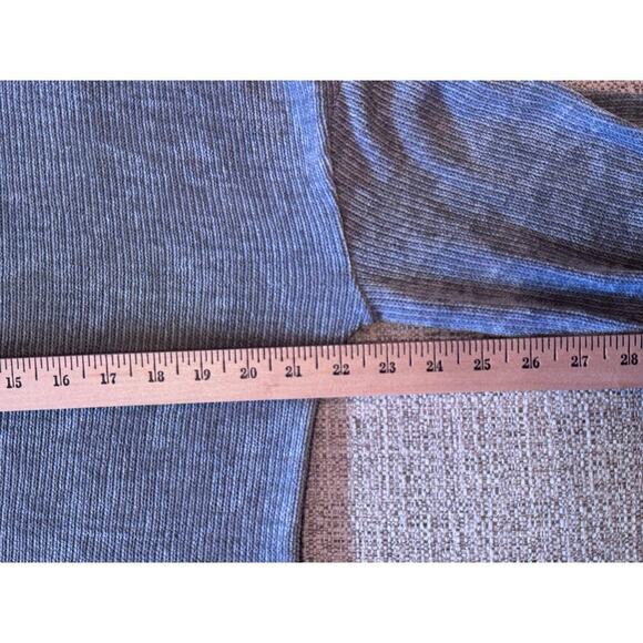 Tribal Cowl Neck Long Sleeve Pullover Drawstring Front Pocket Pouch Sz L - Picture 10 of 10